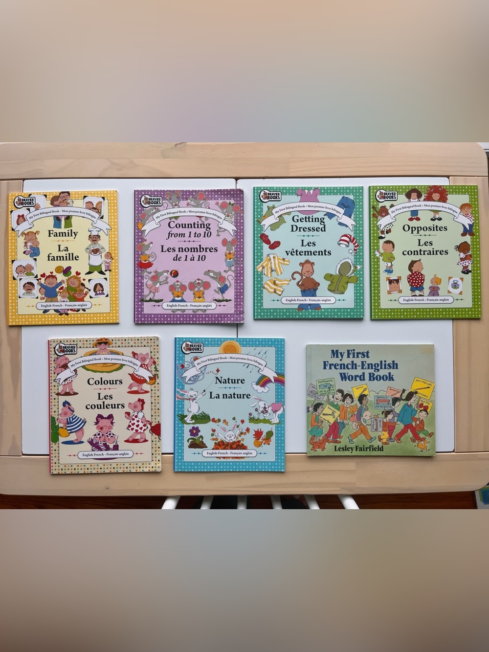 First Bilingual Kids Books - French / English Livres Enfants